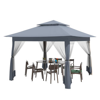 Popup Partytent Santa Barbara Met Extras
