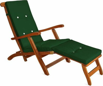 Ligbedkussen 173 x 43 x 6 cm Groen