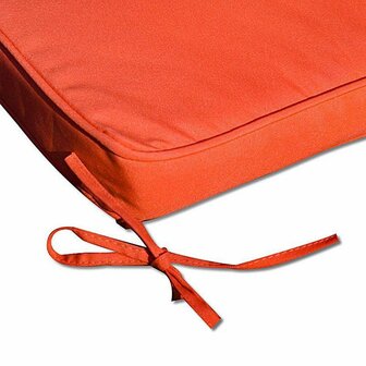Ligbedkussen 173 x 43 x 6 cm Oranje