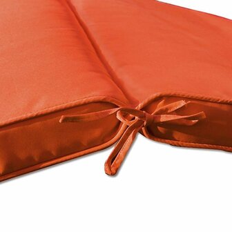 Ligbedkussen 173 x 43 x 6 cm Oranje