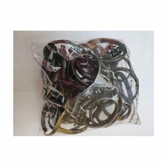 Bevesting ringen Zwart 40 Stuks