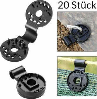 Bevestigingsklemmen 20 stuks