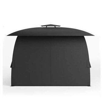 Paviljoen 3.3 x 3.3 Monte Cito Antraciet