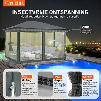 Paviljoen 4 x 3 Austin Antraciet