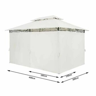 Paviljoen 4 x 3 Haines Beige