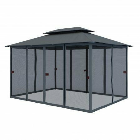 Paviljoen 4x3 Antraciet Haines