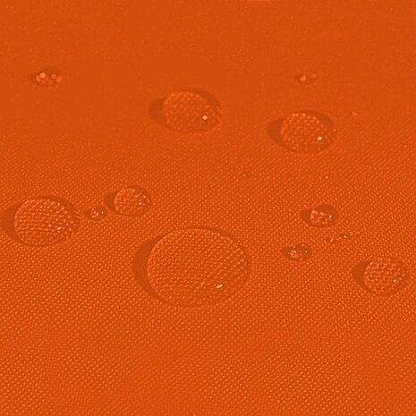 Ligbedkussen 173 x 43 x 6 cm Oranje
