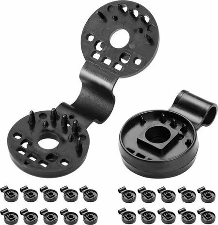Bevestigingsklemmen 20 stuks
