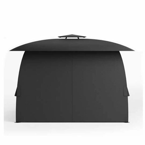 Paviljoen 3.3 x 3.3 Monte Cito Antraciet
