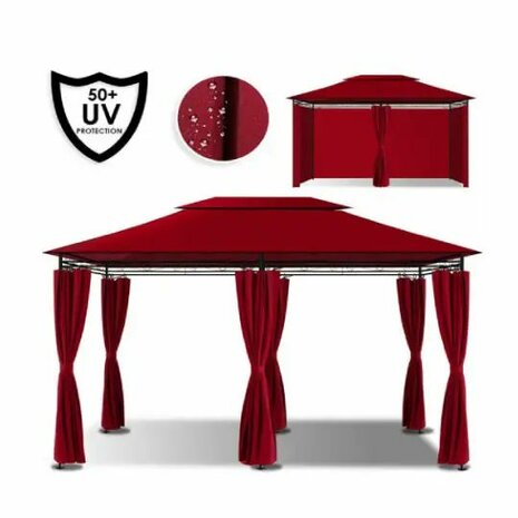 Paviljoen 4 x 3 Haines Rood