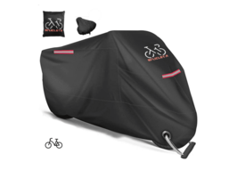 Fietshoes 1 fiets 210D Zwart