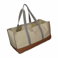 Houtblokken tas 50 x 38 x 31 cm
