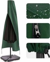 Zweefparasolhoes 300 cm Groen