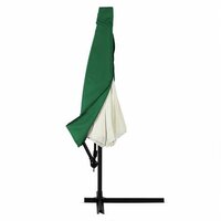 Zweefparasolhoes 350 cm Groen