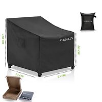 Stapelstoelhoes 120/80 x 75 x 75 cm